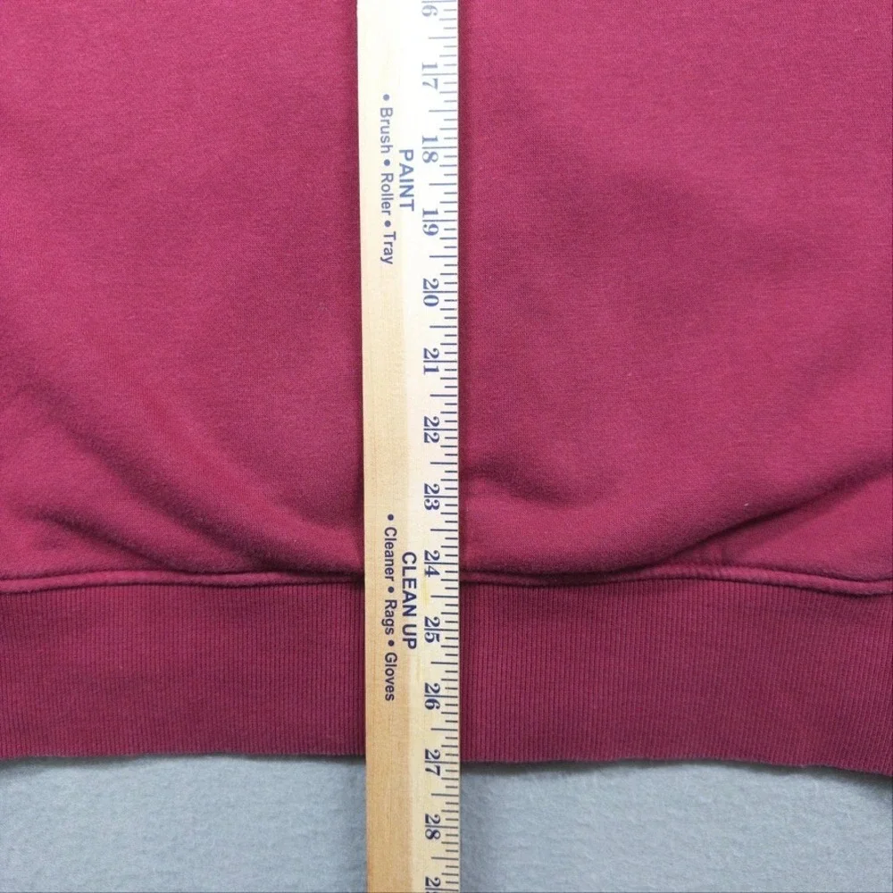 Adidas Big Spellout Trefoil Track Jacket Mens M Maroon Silver Full Zip Z25719